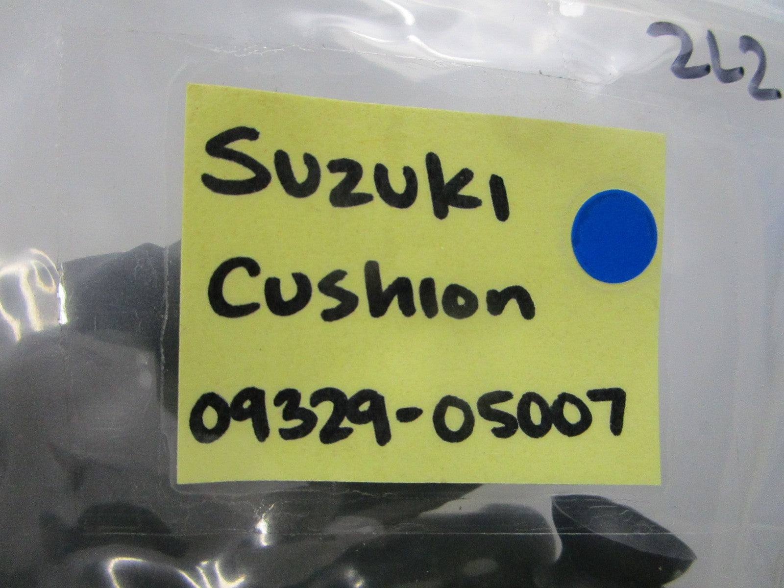 NEW OEM (LOT OF 2) 09329-05007 Suzuki Cushion 0810