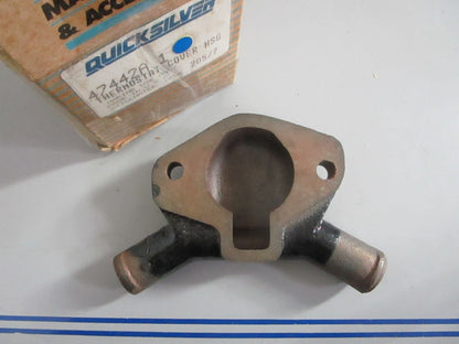 NEW OEM 47442A1 Mercury Quicksilver Thermostat Housing Cover 0820