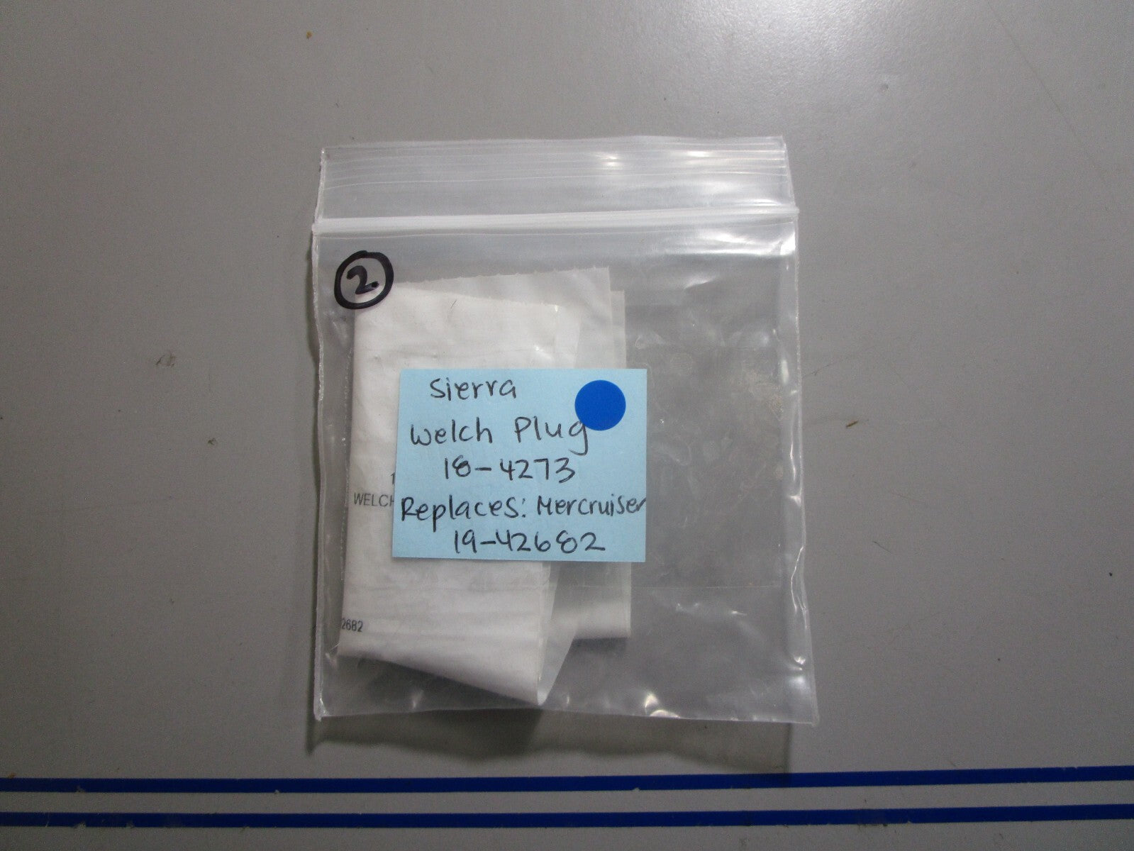 *NEW* 0810 Sierra Welch Plug 18-4273 Replaces: Mercruiser 19-42682
