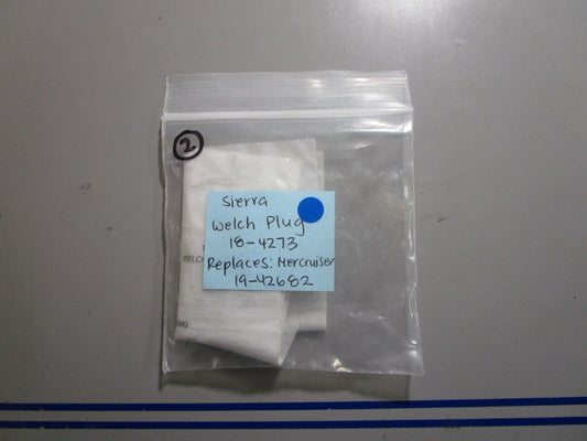 *NEW* 0810 Sierra Welch Plug 18-4273 Replaces: Mercruiser 19-42682