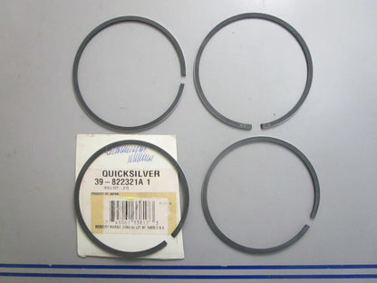 *NEW OEM* 0820 Mercury Quicksilver 4 Piston Ring Set 39-822321A1