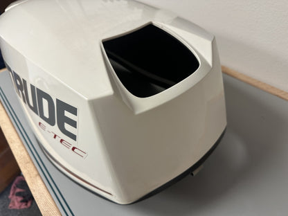 Evinrude 285824 Engine Cover Cowl Hood White 25 30 HP E-TEC OEM NOS ETEC