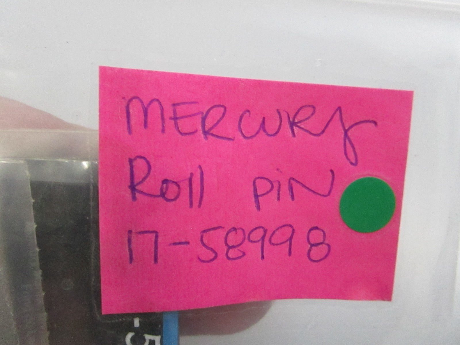 NEW OEM (LOT OF 2) 17-58998 Mercury Quicksilver Roll Pin 0810