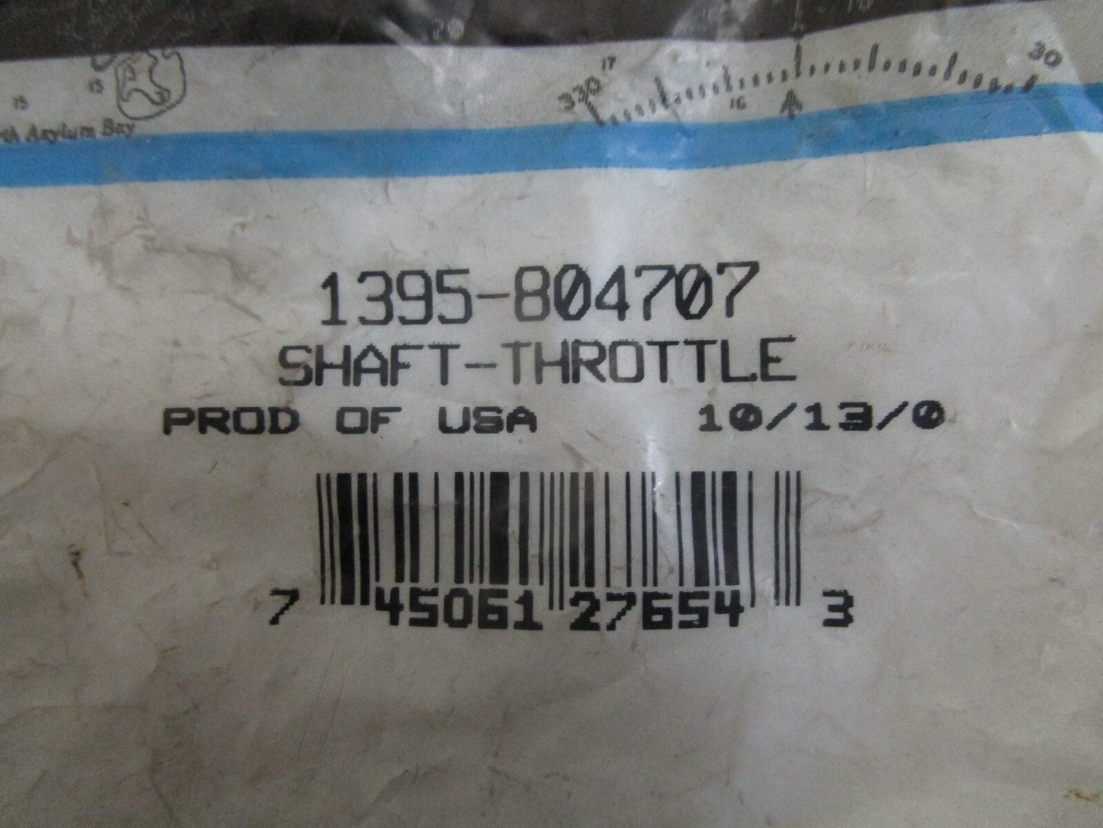 *NEW OEM* 0810 Mercury Quicksilver Throttle Shaft 1395-804707