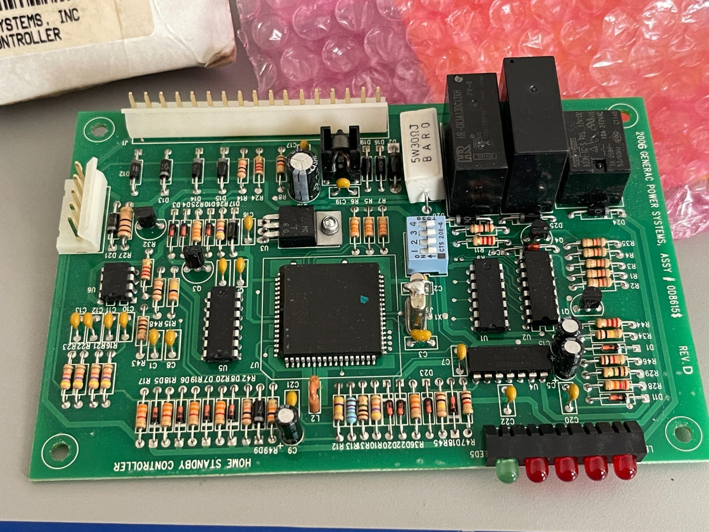 *NEW OEM* 0720 Generac PCB HSB Controller Assembly 0D86150SRV