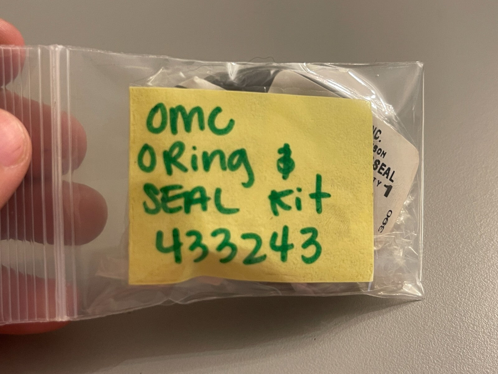 *NEW OEM* 0750 OMC Johnson Evinrude O-RING & SEAL KIT 433243 0433243