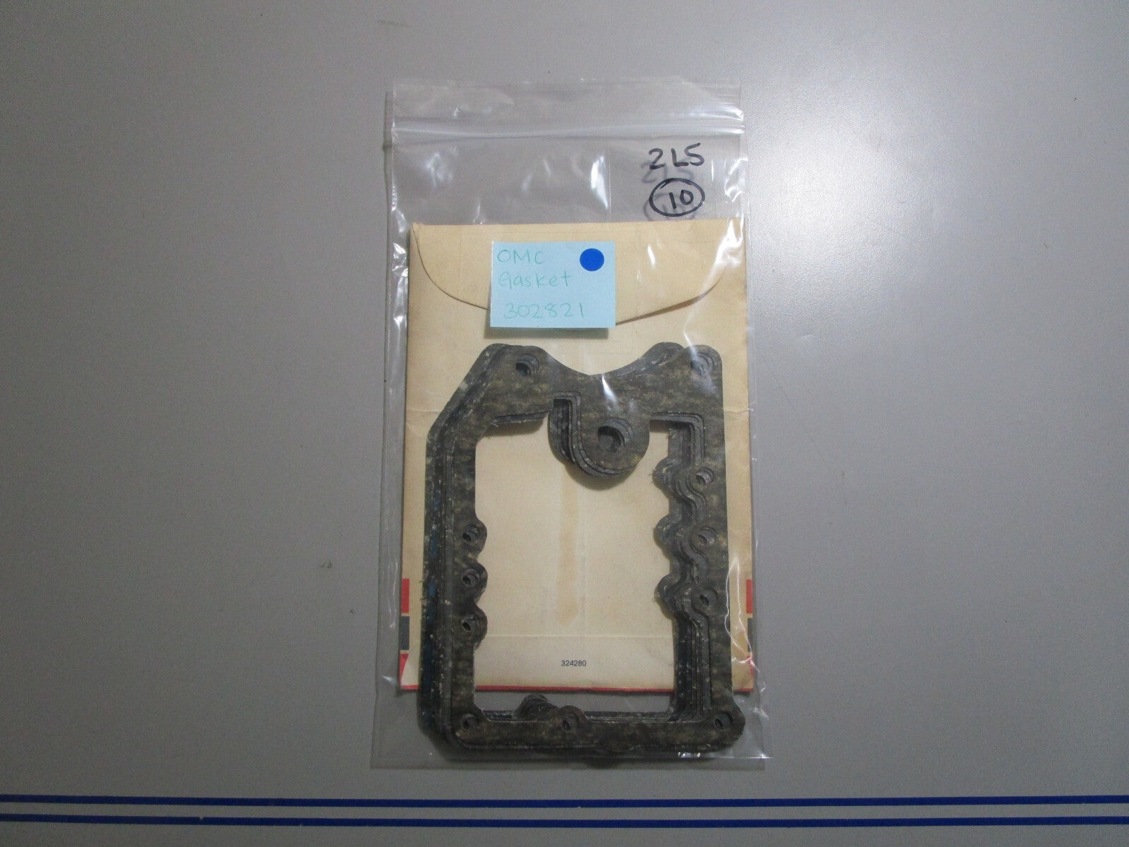 *NEW OEM* (LOT OF 5) 0810 OMC Johnson Evinrude Gasket 302821 0302821