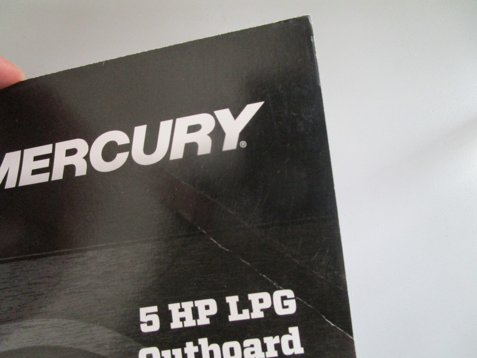 *NEW OEM* 0820 Mercury Quicksilver 5HP LPG Outboard Service Manual 90-8M0156927
