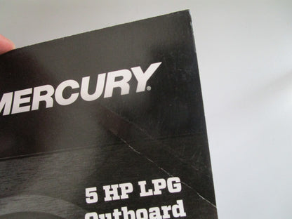 *NEW OEM* 0820 Mercury Quicksilver 5HP LPG Outboard Service Manual 90-8M0156927