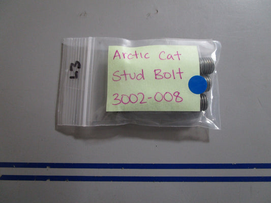 *NEW OEM* (LOT OF 3) 0810 Arctic Cat Stud Bolt 3002-008