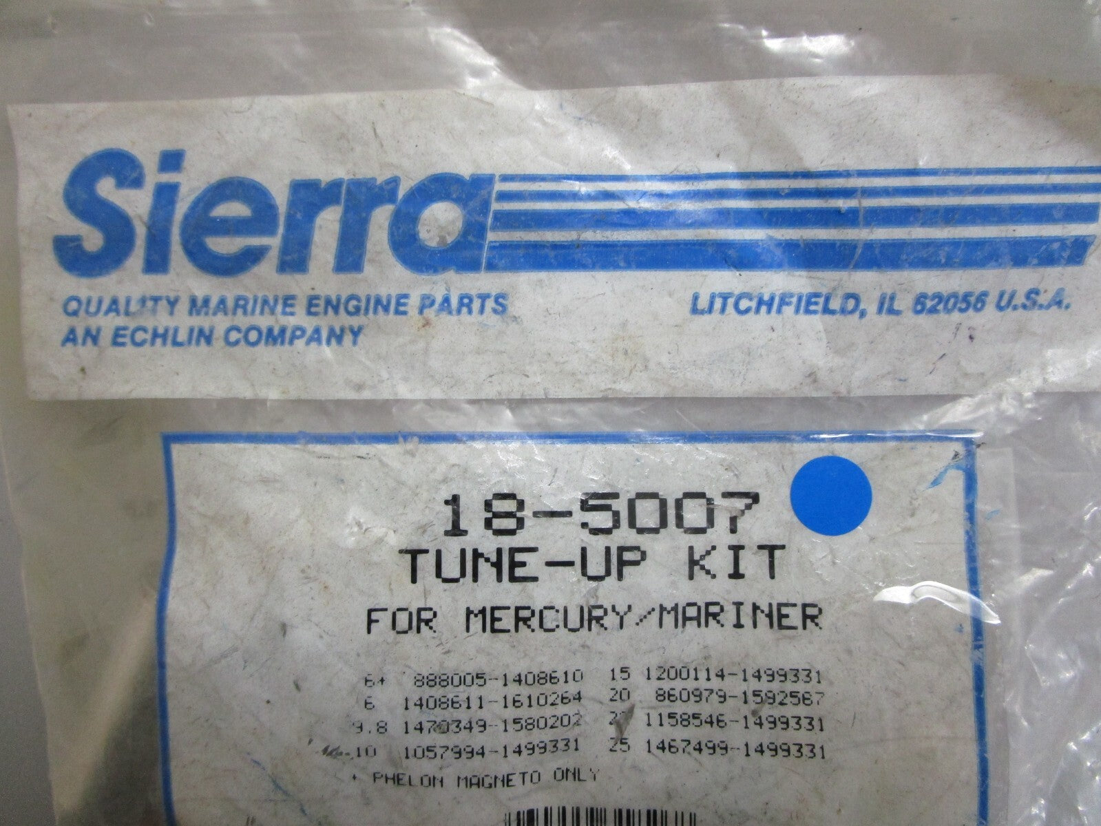 *NEW* 0820 Sierra Tune-Up Kit 18-5007 For Mercury