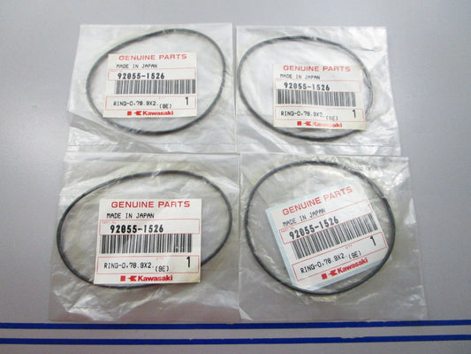 NEW OEM (LOT OF 4) 92055-1526 Kawasaki O-Ring 0810