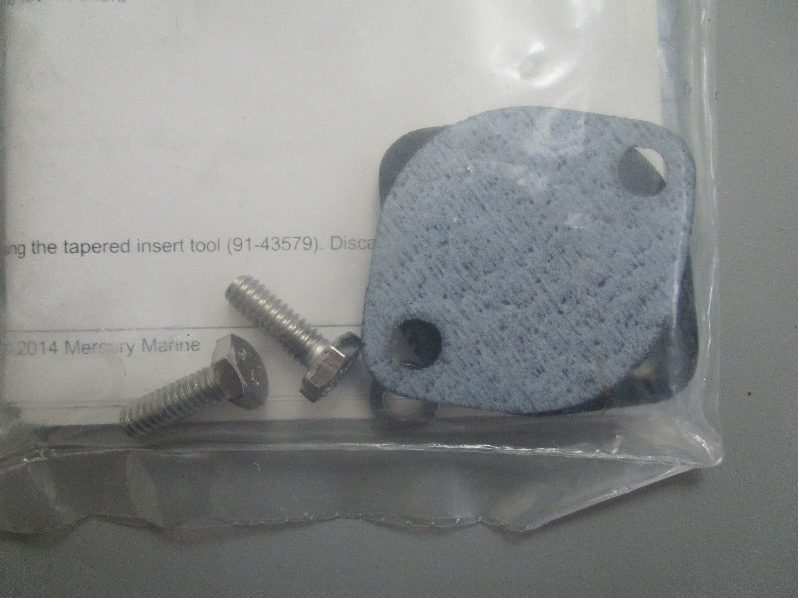 *NEW OEM* 0820 Mercury Quicksilver Block Off Kit 8M0095447