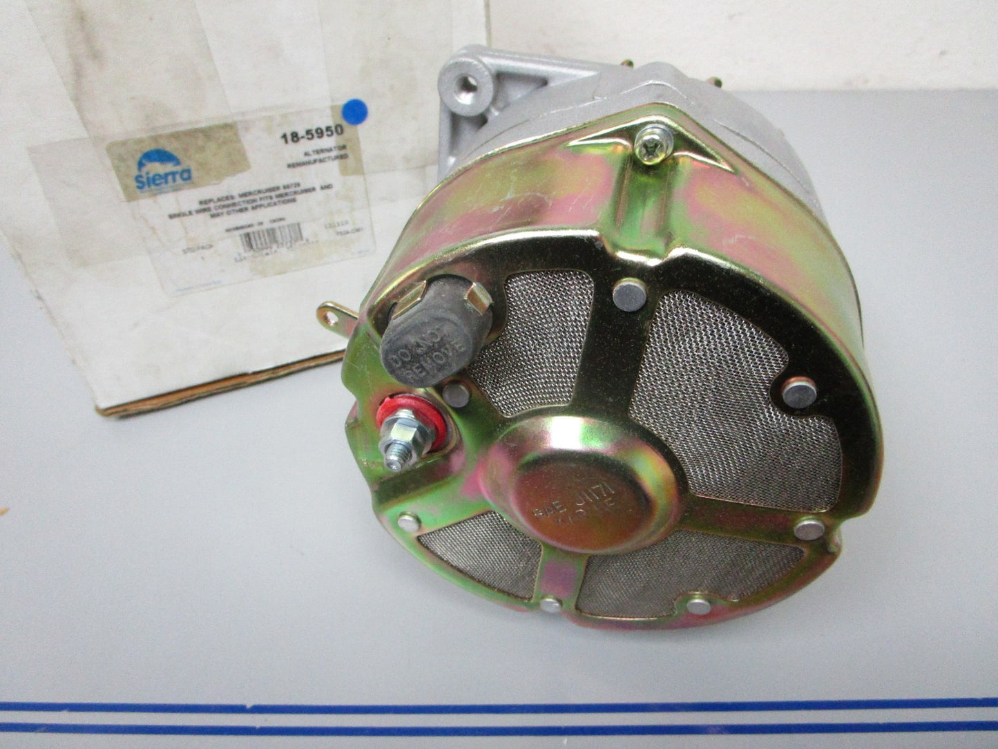NEW 18-5950 Replaces: Mercruiser 69729 Sierra Remanufactured Alternator 0720