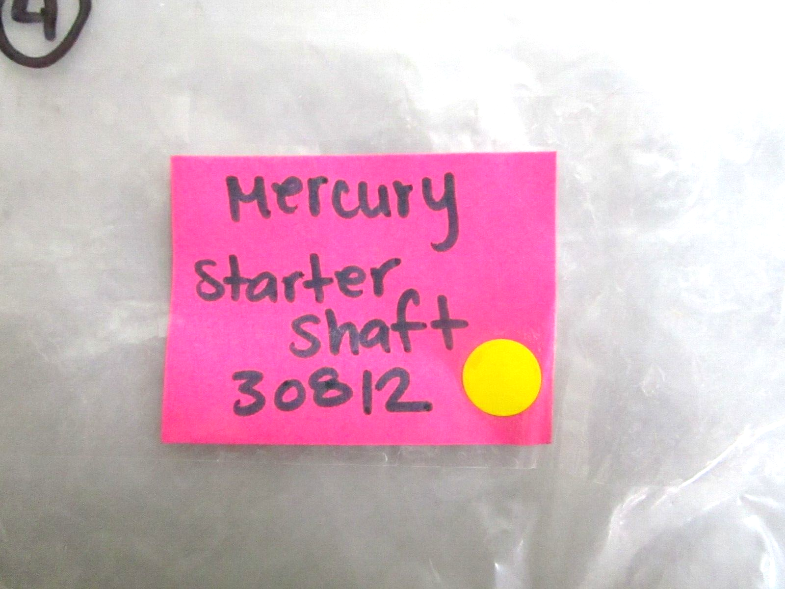 *NEW OEM* 0750 Mercury Quicksilver STARTER SHAFT 30812