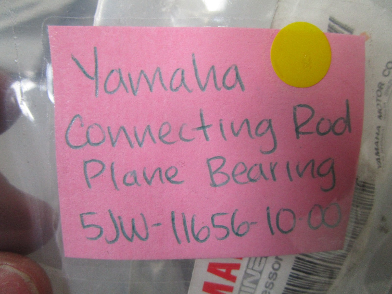 *NEW OEM* 0810 Yamaha Connecting Rod Plane Bearing 5JW-11656-10-00