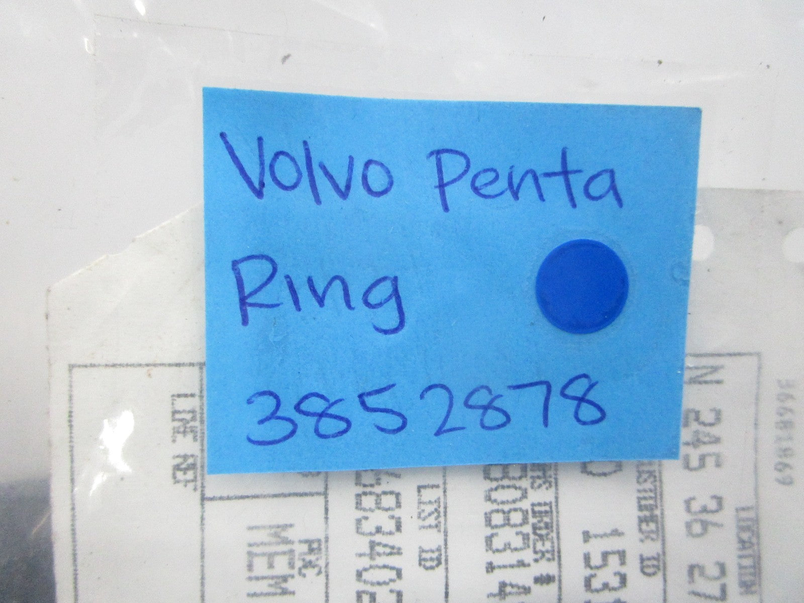 NEW OEM 3852878 Volvo Penta Ring 0810