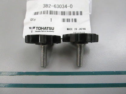 NEW OEM (LOT OF 2) 3B2-63034-0 3B2630340 Tohatsu Adjust Screw 0810