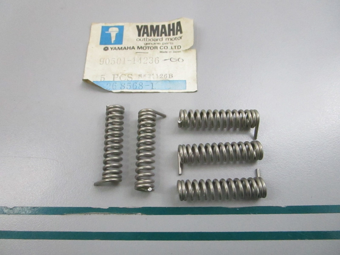 NEW OEM (LOT OF 5) 90501-14236-00 Yamaha Spring Compression 0810