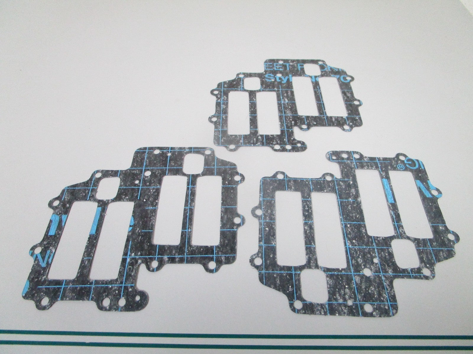 NEW OEM (LOT OF 3) 312229 0312229 OMC Johnson Evinrude Leaf Plate Gasket 0810