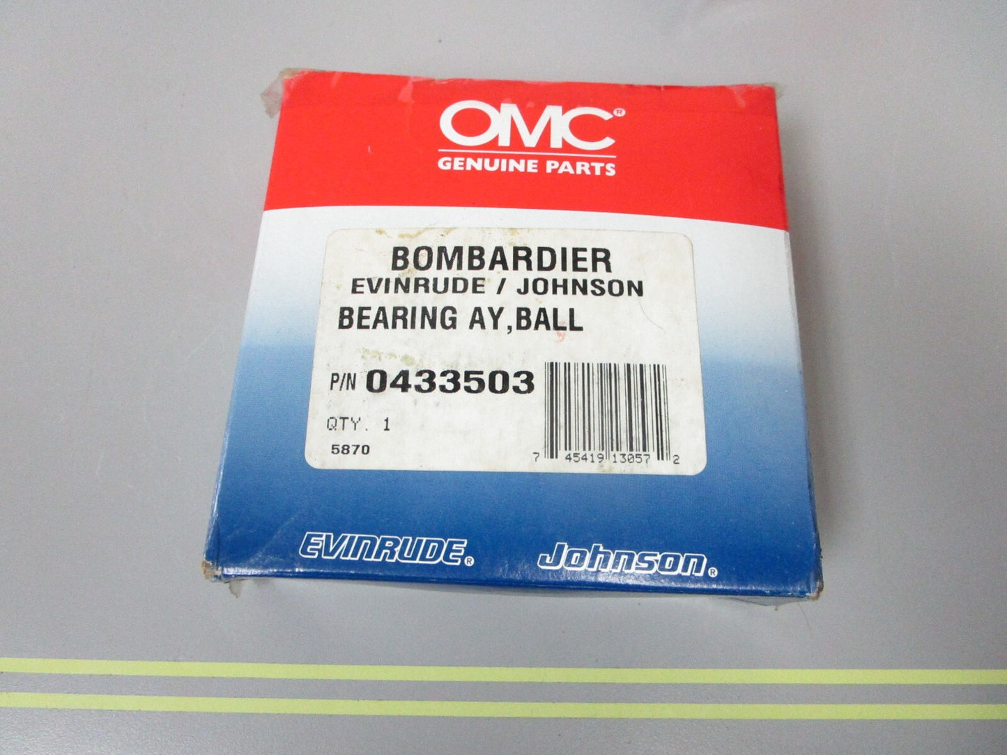 *NEW OEM* 0720 OMC Johnson Evinrude Ball Bearing 433503 0433503