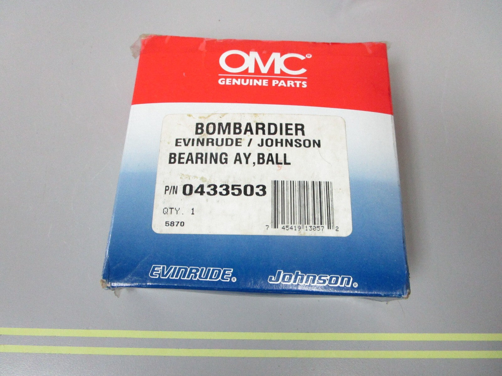 *NEW OEM* 0720 OMC Johnson Evinrude Ball Bearing 433503 0433503
