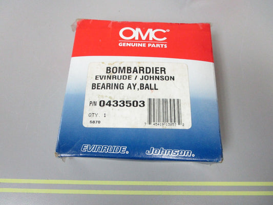 *NEW OEM* 0720 OMC Johnson Evinrude Ball Bearing 433503 0433503