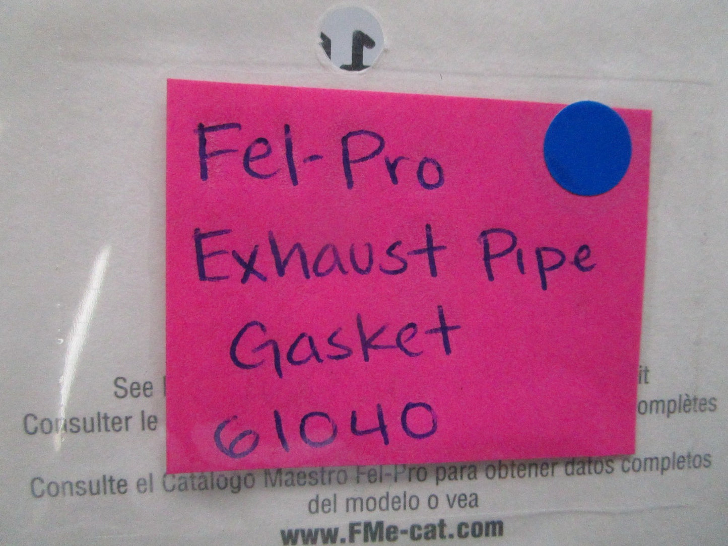 *NEW* 0810 Fel-Pro Exhaust Pipe Gasket 61040