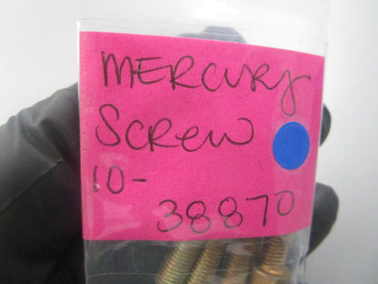 *NEW OEM* (LOT OF 5) 0810 Mercury Quicksilver Screw 10-38870