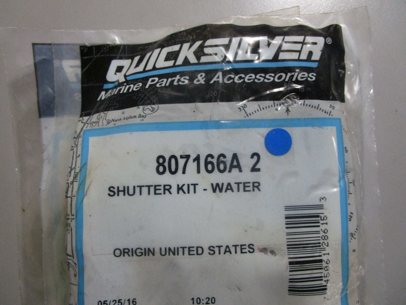 *NEW OEM* 0810 Mercury Quicksilver Water Shutter Kit 807166A2
