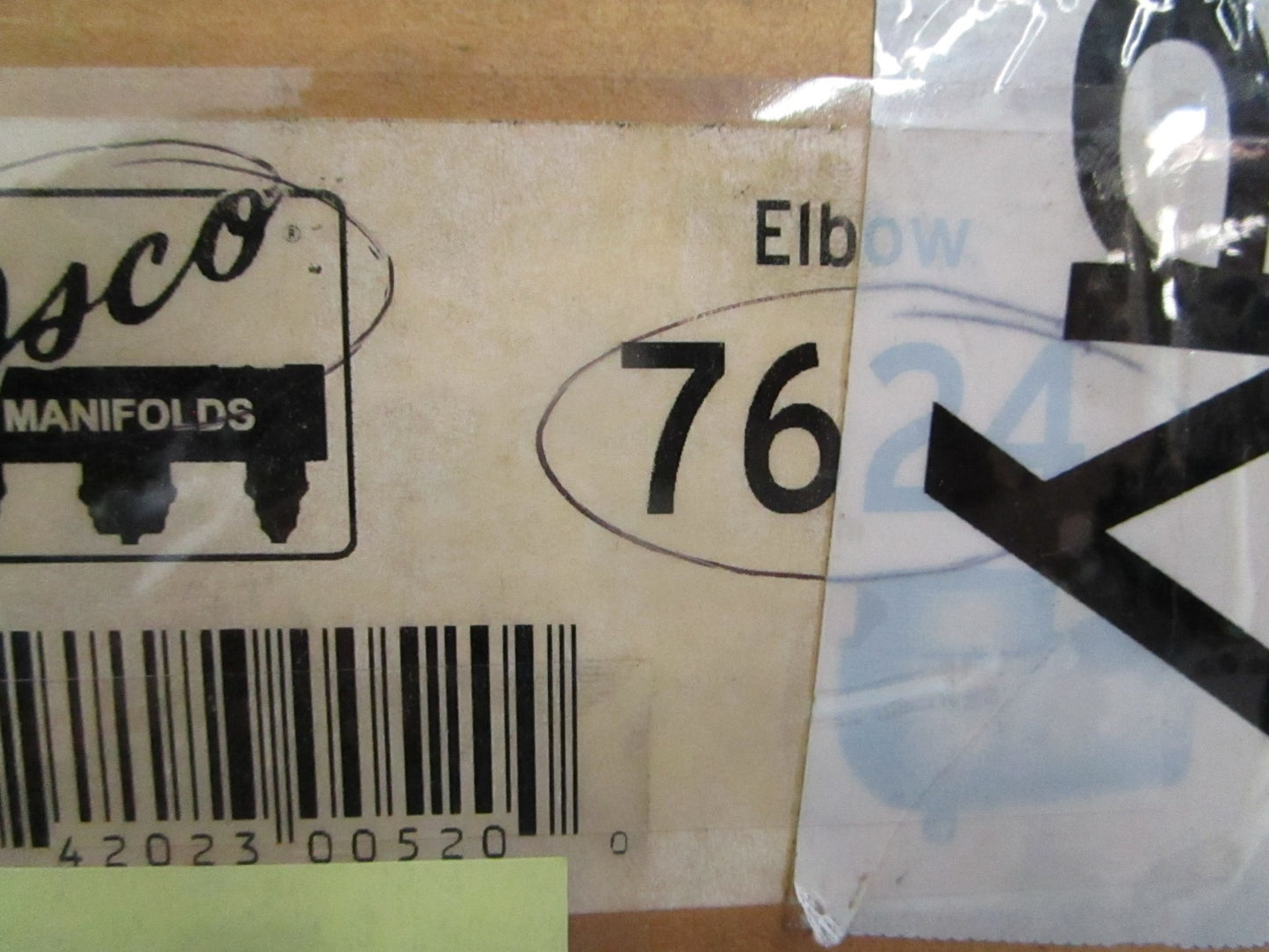 NEW 7624 Osco Elbow Replaces: 97624 Crusader 0820