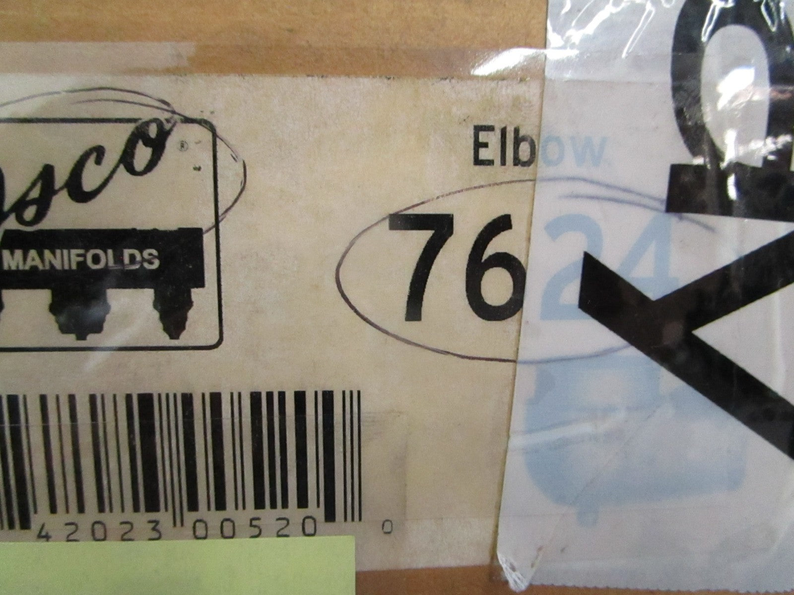 NEW 7624 Osco Elbow Replaces: 97624 Crusader 0820