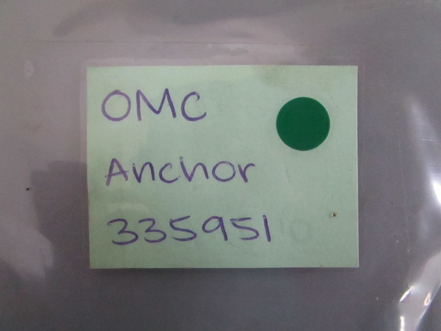 NEW OEM 335951 0335951 OMC Johnson Evinrude Anchor 0820