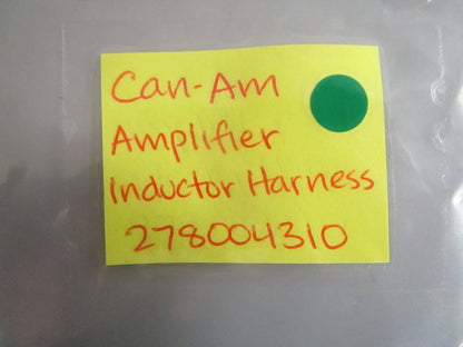 NEW OEM 278004310 Can-Am Amplifier Inductor Harness 0820