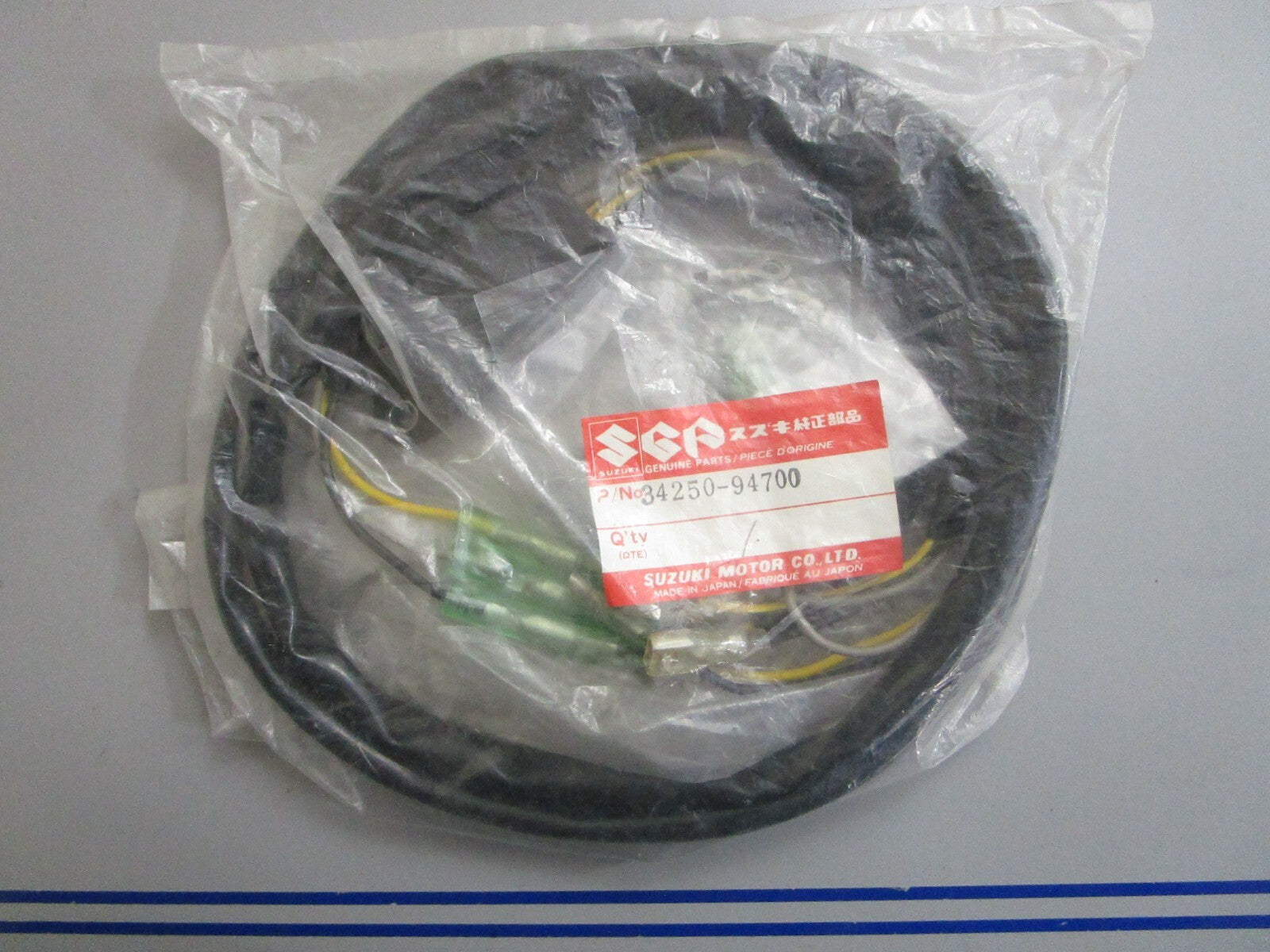 *NEW OEM* 0820 Suzuki Tachometer Wiring Harness 34250-94700