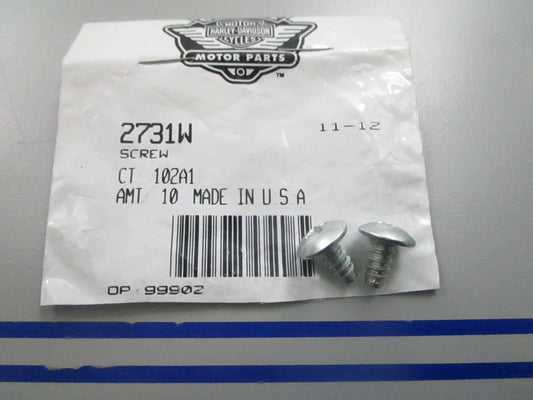 *NEW OEM* (LOT OF 2) 0810 Harley Davidson Screw 2731W