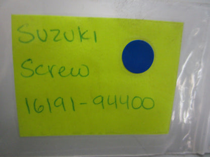 *NEW OEM* 0810 Suzuki Screw 16191-94400