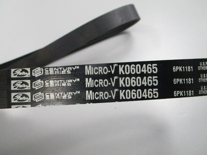 NEW K060465 Gates Micro-V Serpentine Belt 0810