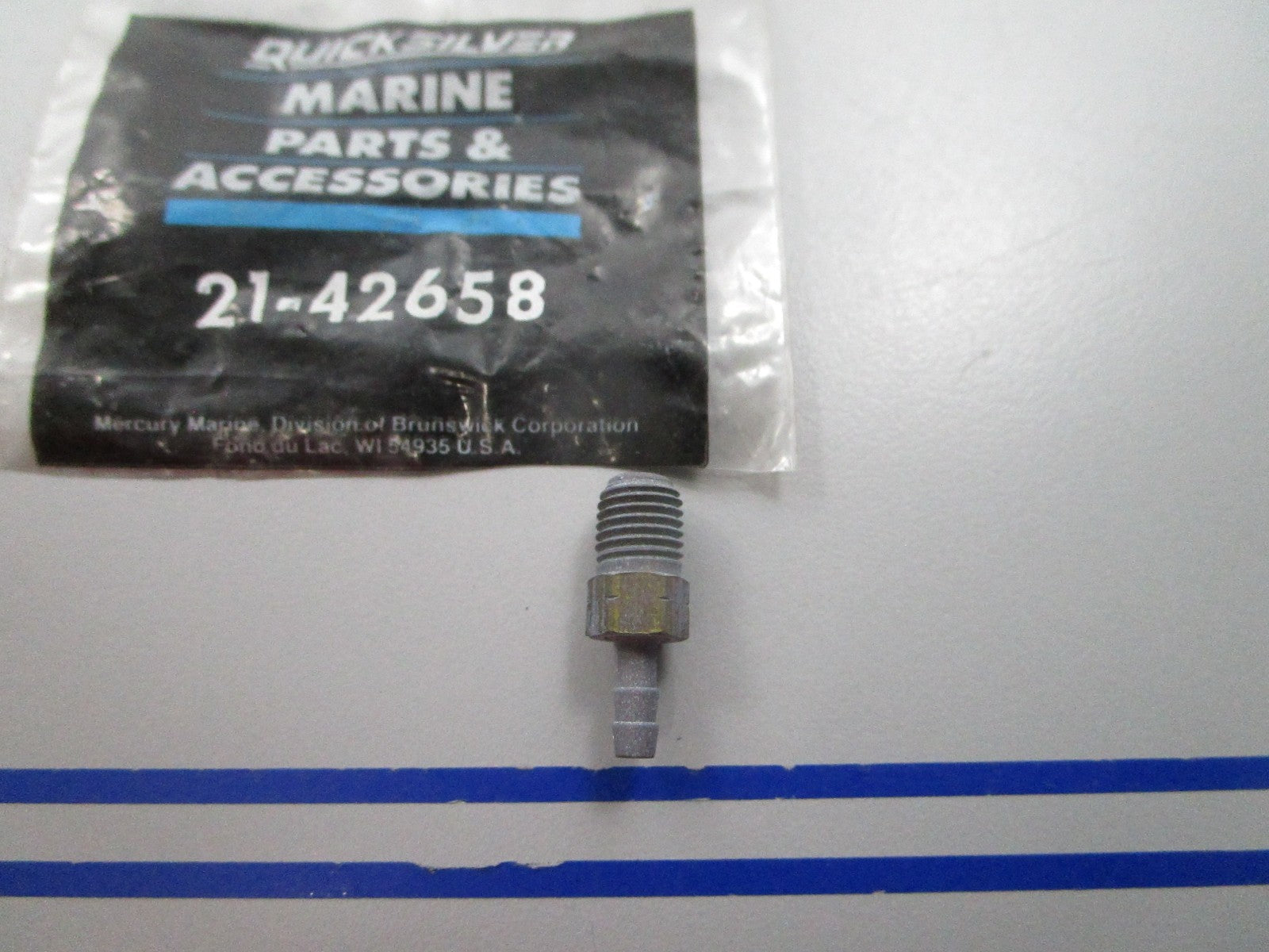 NEW OEM 21-42658 Mercury Quicksilver Check Valve 0810