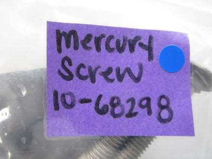 NEW OEM (LOT OF 2) 10-68298 Mercury Quicksilver Screw 0810