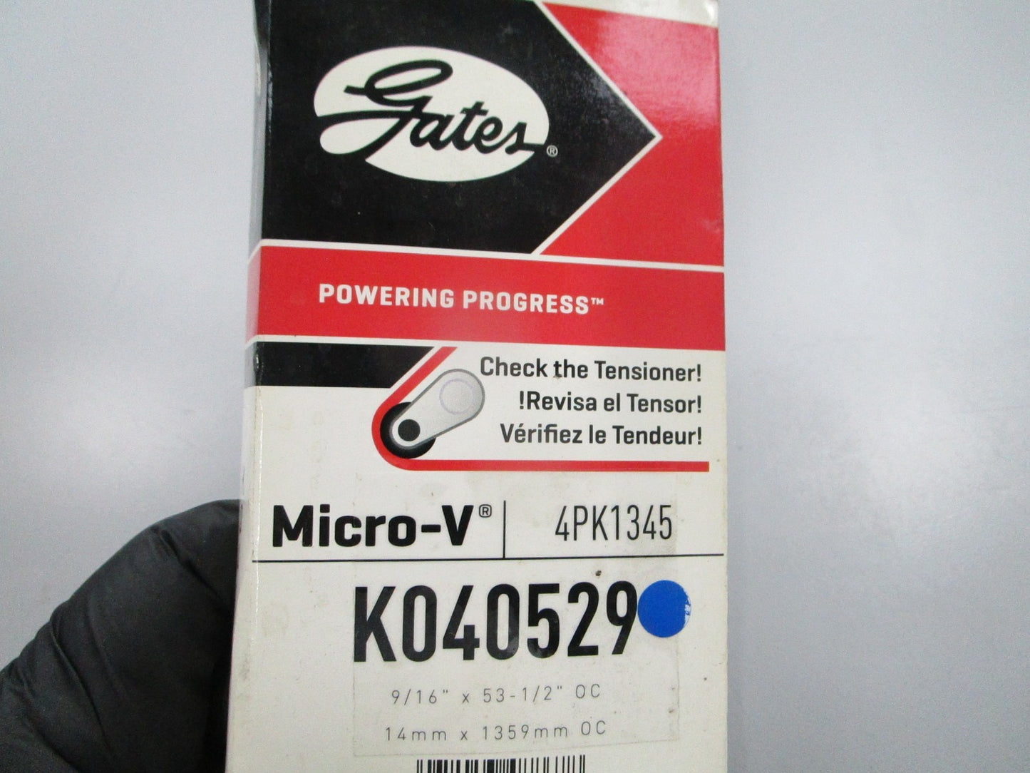 NEW K040529 Gates Micro-V Serpentine Belt 0810