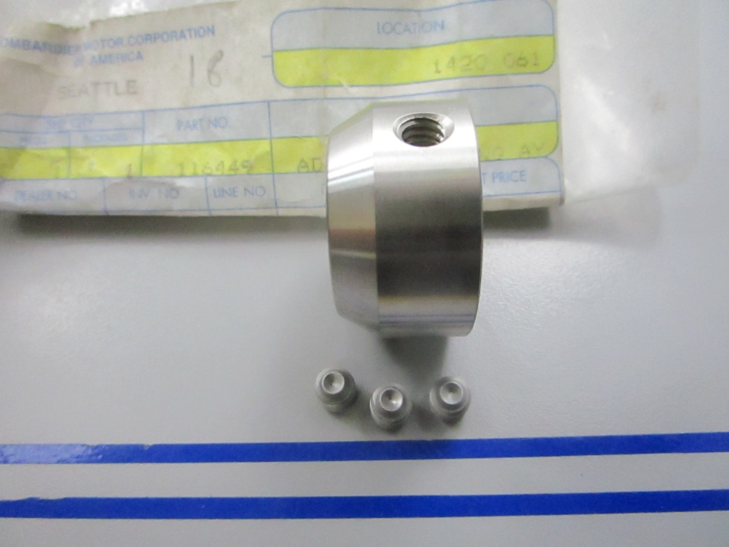 *NEW OEM* 0810 OMC Johnson Evinrude Adjustment Ring 116449 0116449