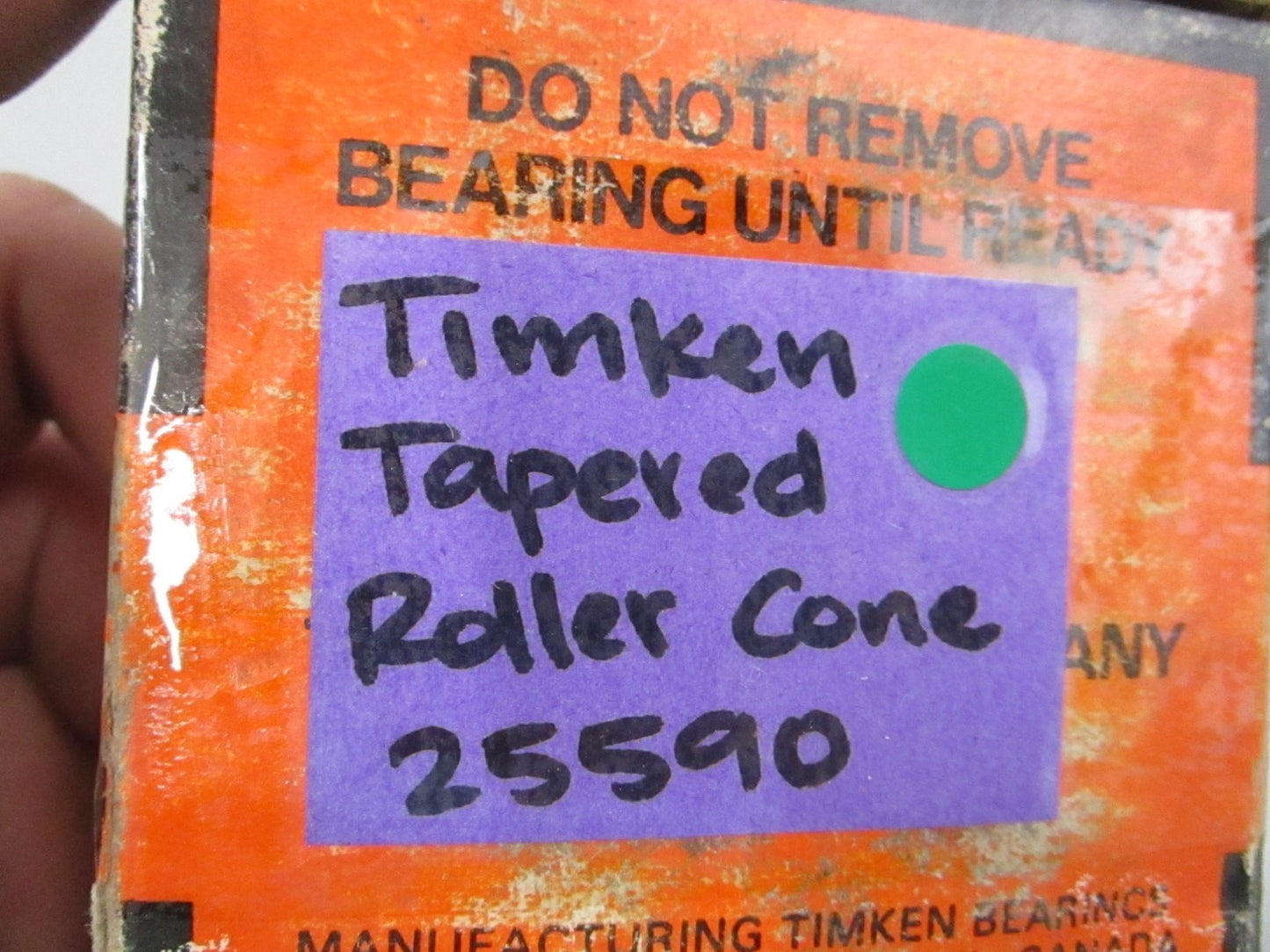 NEW 25590 Timken Tapered Bearing Cone 0810
