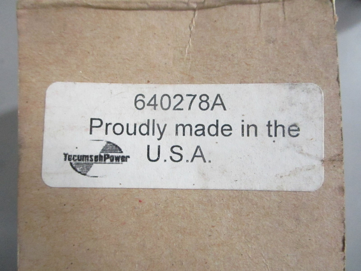 NEW OEM 640278A Tecumseh Carburetor 0820