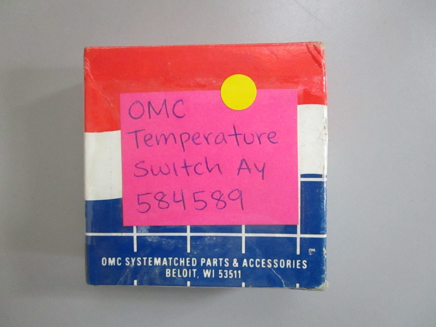 *NEW OEM* 0820 OMC Johnson Evinrude Temperature Switch Ay 584589 0584589