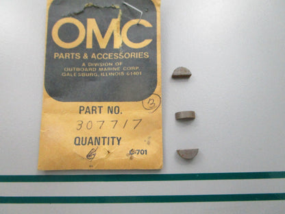 NEW OEM (LOT OF 3) 307717 0307717 OMC Johnson Evinrude Key 0810