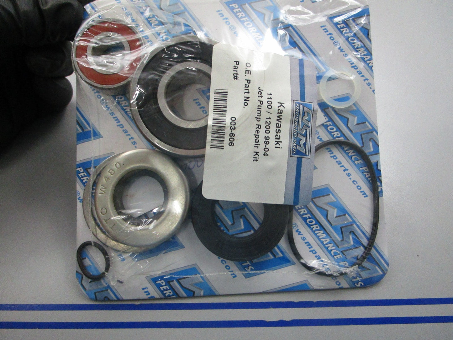 NEW 003-606 Fits: Kawasaki 1999-2002 Ultra 150 1200 WSM Jet Pump Repair Kit 0720