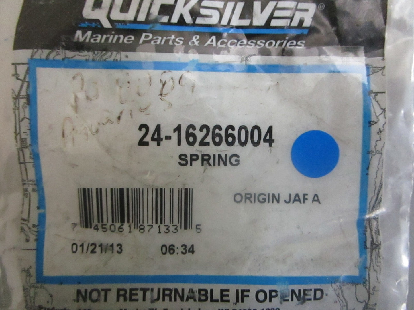 *NEW OEM* 0810 Mercury Quicksilver Spring 24-16266004