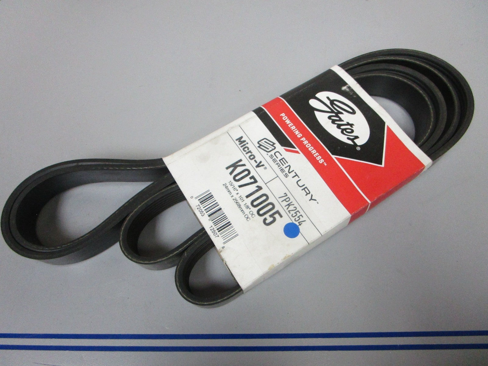 NEW K071005 Gates Micro-V 15/16" x 101 ⅛" Serpentine Belt 0720
