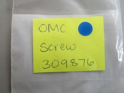 *NEW OEM* 0810 OMC Johnson Evinrude Screw 309876 0309876